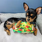 H&K Power Plush Dog Taco Tuesday Small Squeak Crinkle - Pets Perfect