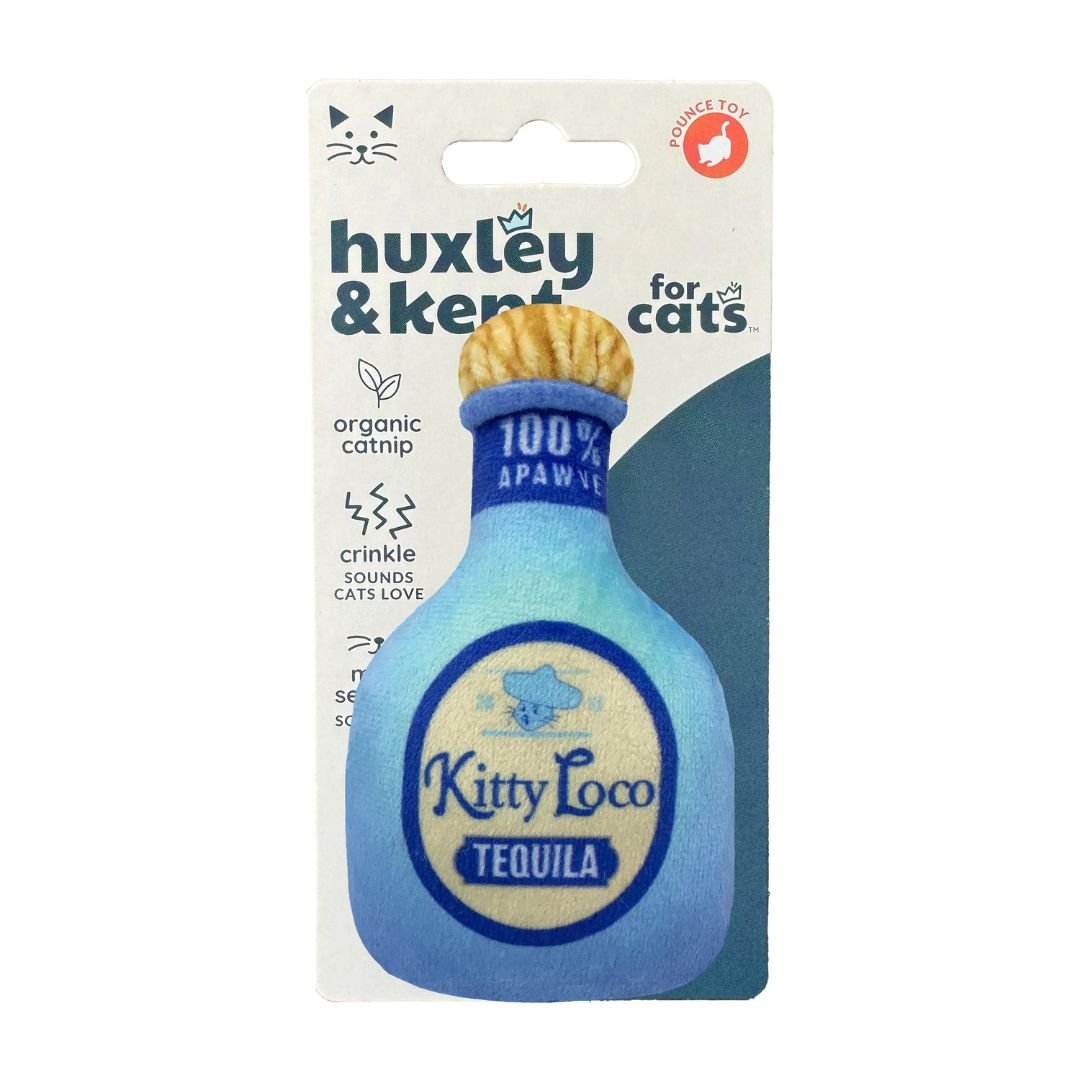 H&K C Kitty Loco Tequila Organic Catnip Plush Crinkle - Pets Perfect