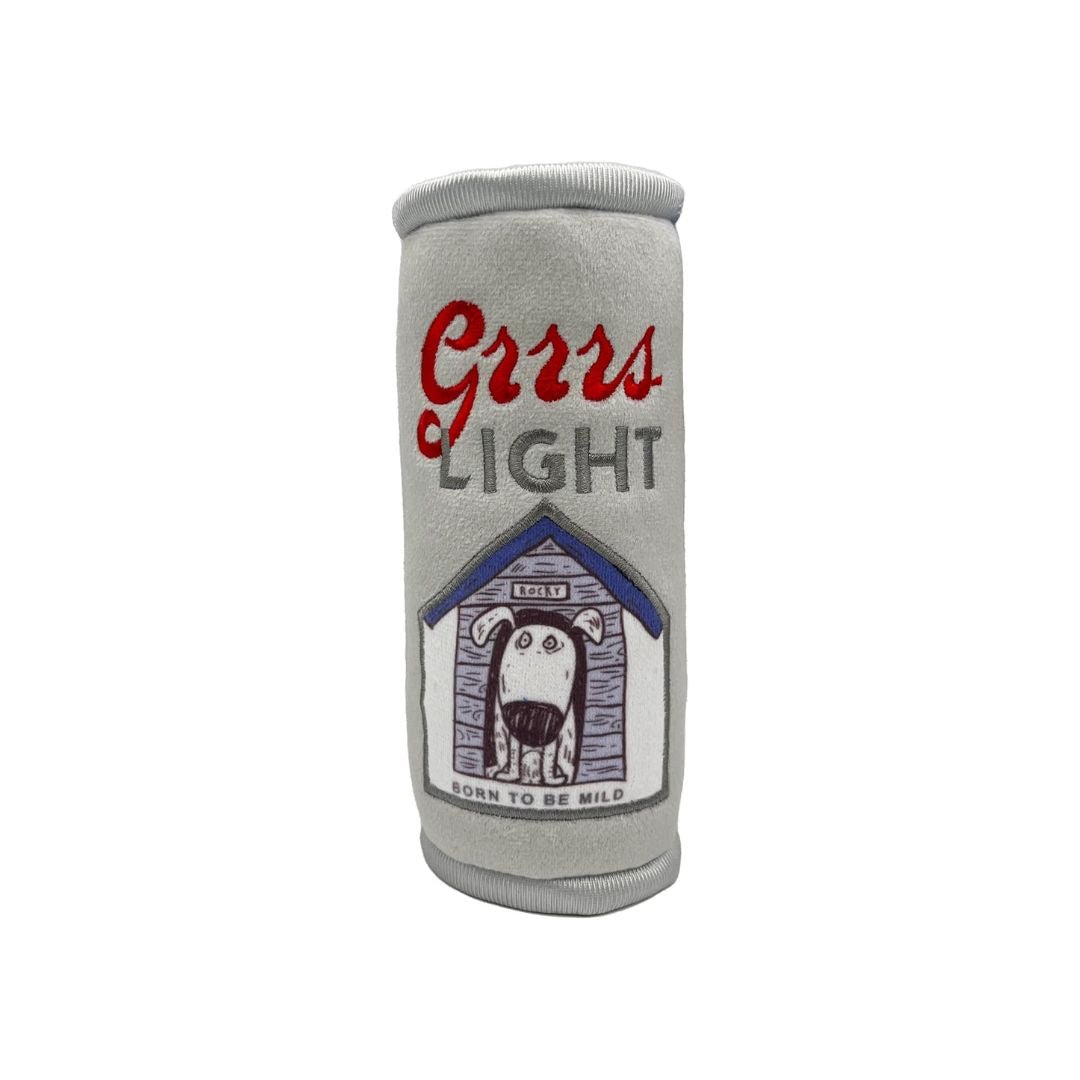 H&K Power Plush Dog Grrrs Light Small Squeak Crinkle - Pets Perfect