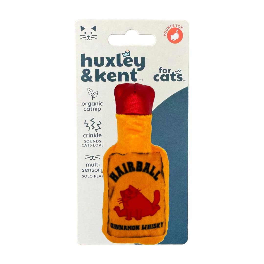 H&K C Hrbl Cinnamon Whisky Organic Catnip Plush Crinkle - Pets Perfect