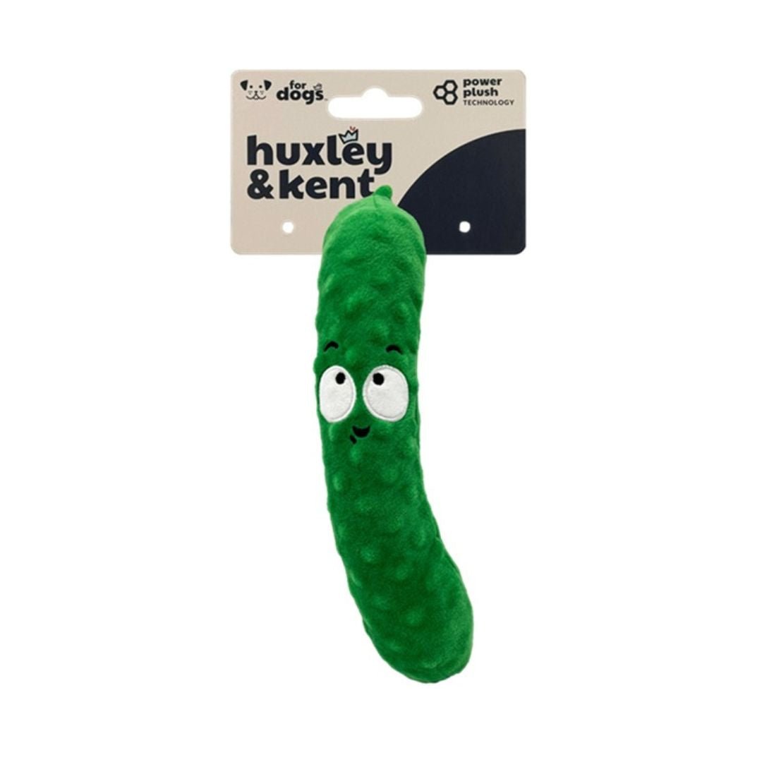 H&K Fetchies D Dell Pickle Small Plush Squeak Crinkle - Pets Perfect