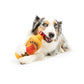 H&K Power Plush Dog Hrbl Cinnamon Whisky Large Squeak Crinkle - Pets Perfect