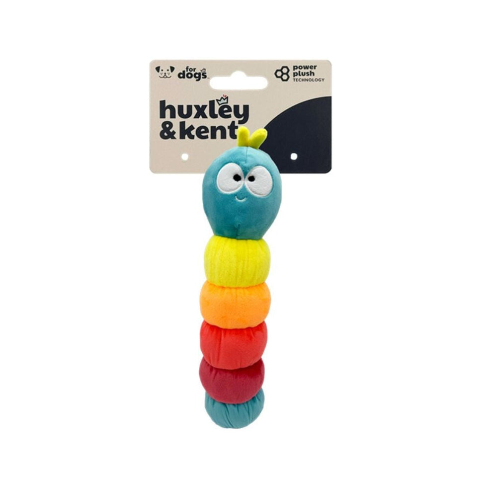 H&K Fetchies D Caterpillar Small Plush Squeak Crinkle