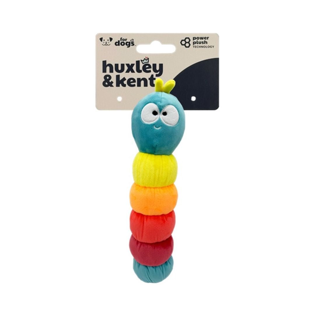 H&K Fetchies D Caterpillar Large Plush Squeak Crinkle - Pets Perfect