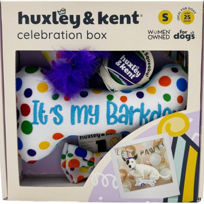 Huxley & Kent Happy Barkday Dog Celebration Box - Small
