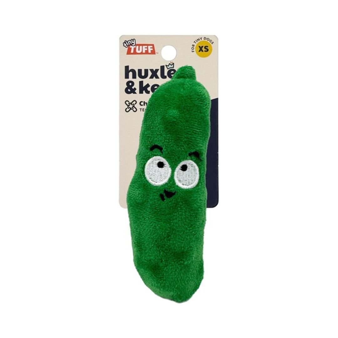 H&K Tiny Tuff D Pickle Dell Plush Squeak Crinkle - Pets Perfect