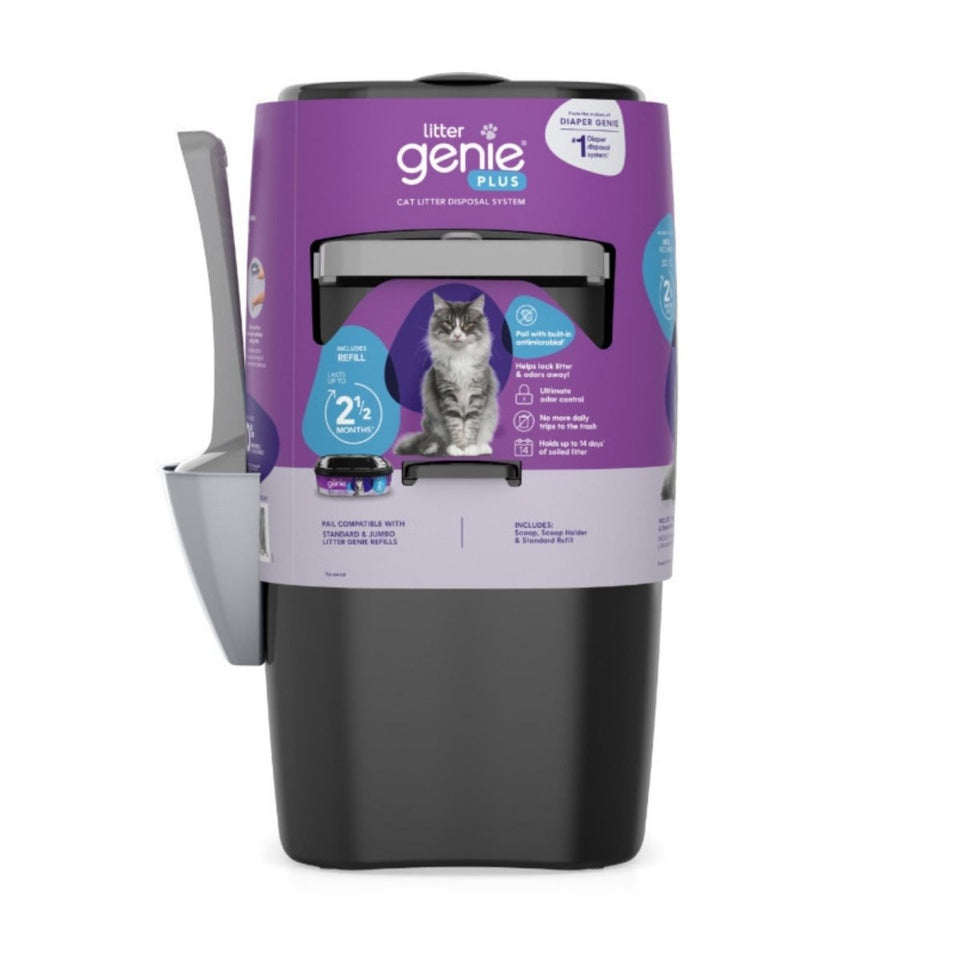 Litter Genie Plus Cat Litter Disposable System Black Plus, view 2