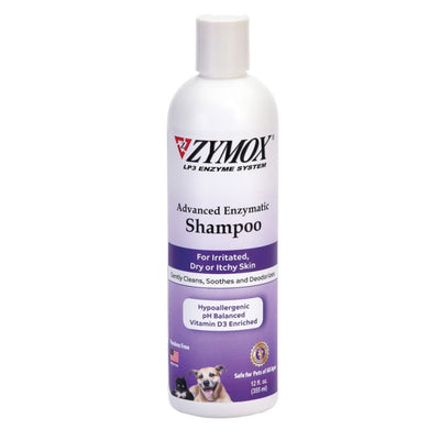 Zymox Advanced Enzymatic Pet Shampoo for Dry or Itchy Skin 12 oz - Pets Perfect
