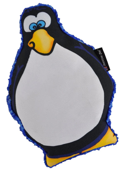 Arty Arctic Penguin Dog Toy - Crinkle Toy That Floats, No Squeaker - Pets Perfect