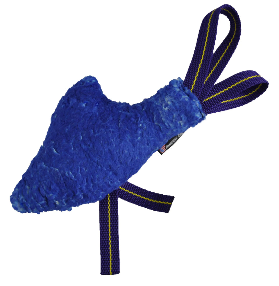 Flyin' Fish Dog Toy - Floating Nylon Squeaky Toy for Fetch & Play, view 4