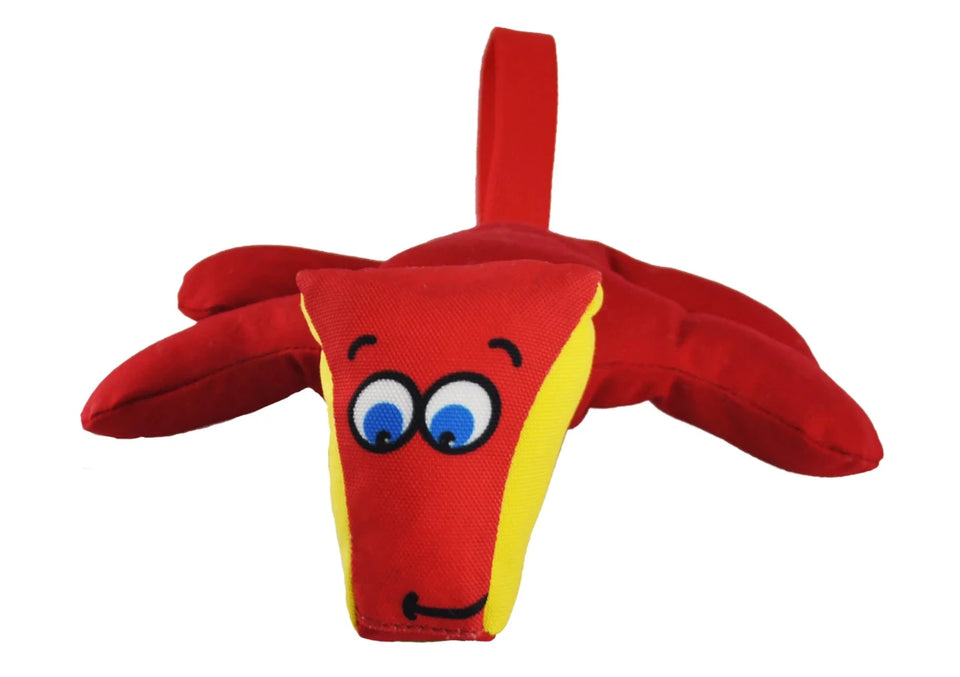 Diggity Dog Toy - Durable Nylon Flyer & Tug for Active Fetch Play - Pets Perfect