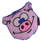 Pokey Pig Squeakerless Dog Toy – Floating Crinkle Plush.