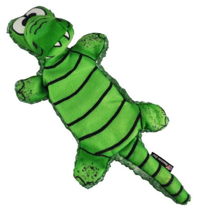 Allie Gator Dog Toy - Soft Crinkle Toy That Floats, No Squeaker - Pets Perfect