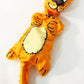 Cliff Cat Plush Dog Toy – Crinkly & Cuddly 17" Orange.