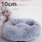Cozy Haven: Luxurious Round Pet Bed For Winter Comfort - Pets Perfect