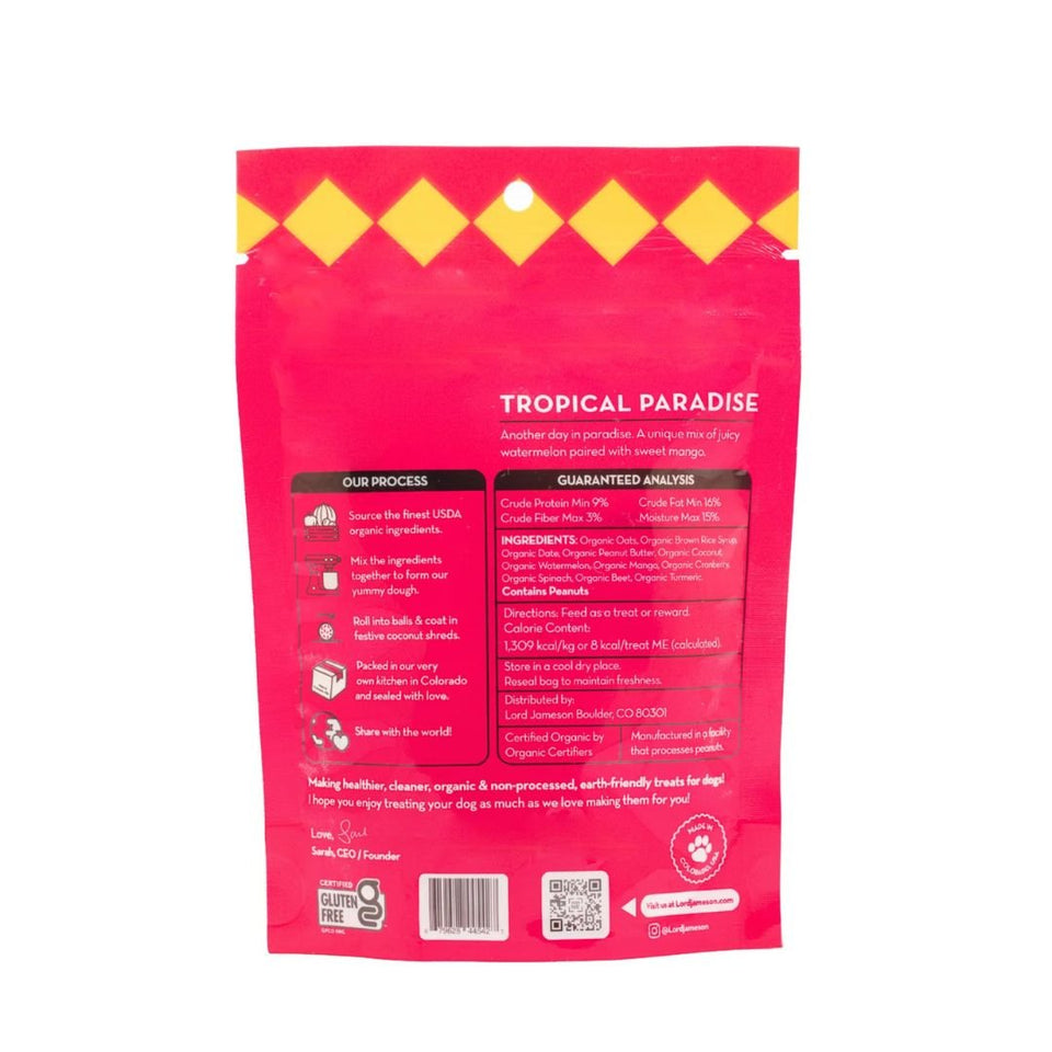 Lord Jameson Little Rewards Tropical Paradise Dog Treats Small Breed, view 2