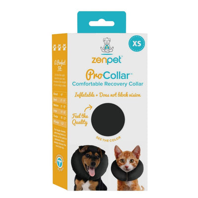ZenPet ZenCollar Inflatable Recovery Dog Collar X-Small