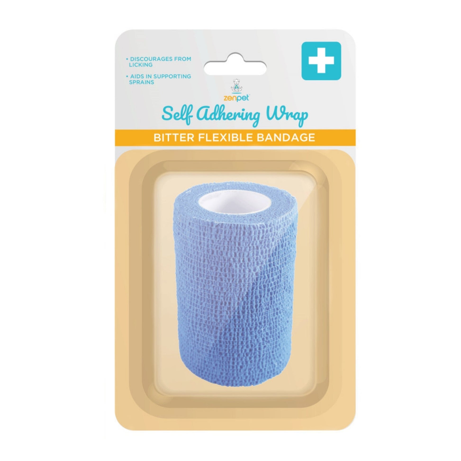 ZenPet Self Adhering Wrap Bitter Flexible Bandage 3 ft x 5Yd