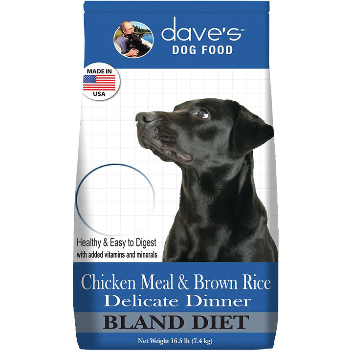 Dave's Cat's Delicate Dinners (Easy To Digest) Chicken Meal, Rice and Oatmeal 16 lb