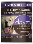 Dave's Naturally Healthy Liver and Beef 13.2oz (Case of 12) - Pets Perfect