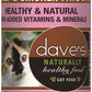 Dave's Naturally Healthy Cat Food; Beef and Chicken 13.2oz. (Case of 12) - Pets Perfect