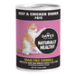 Dave's Naturally Healthy Cat Food; Beef and Chicken 13.2oz. (Case of 12) - Pets Perfect