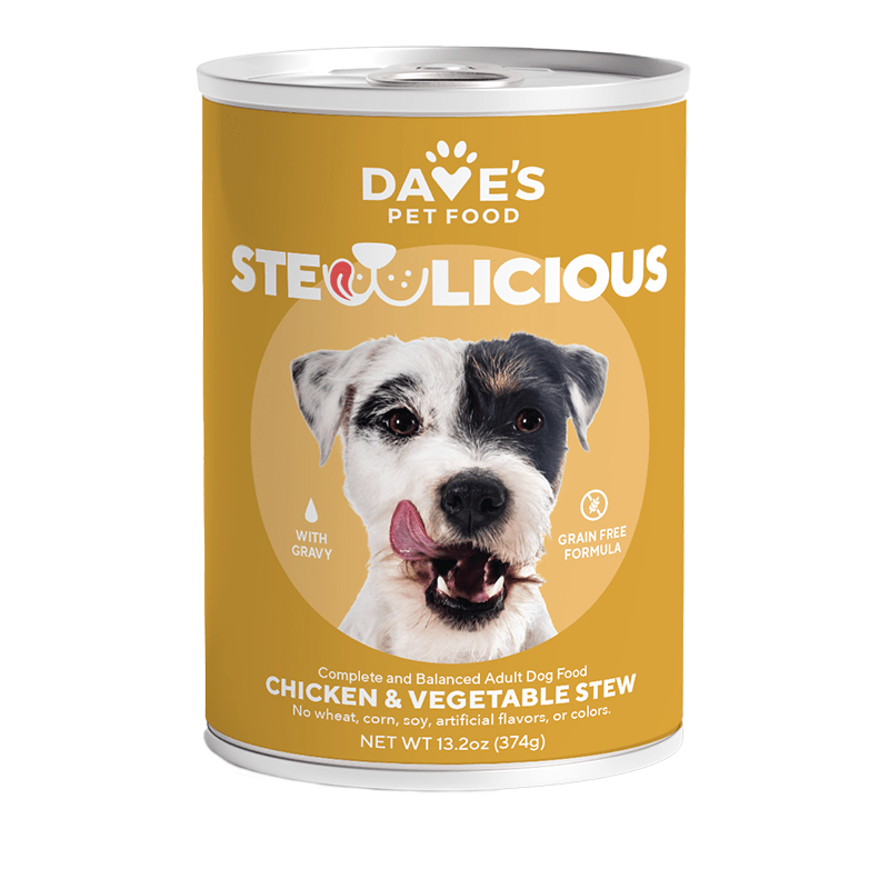 Dave's Dog Grain Free Chicken And Vegetable Cuts In Gravy 13.2oz (Case of 12) - Pets Perfect