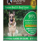 Dave's Pet Food Dog 95% Premium Meats Beef And Beef Liver 12.5oz (Case of 12) - Pets Perfect