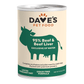 Dave's Pet Food Dog 95% Premium Meats Beef And Beef Liver 12.5oz (Case of 12) - Pets Perfect