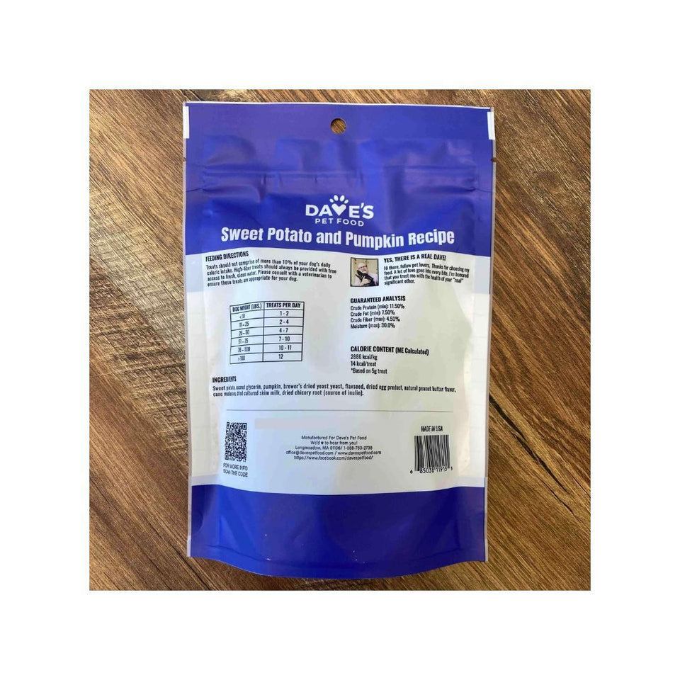 Dave's Pet Dog Food Dog Digestive Dog Treat Sweet Potato 5z