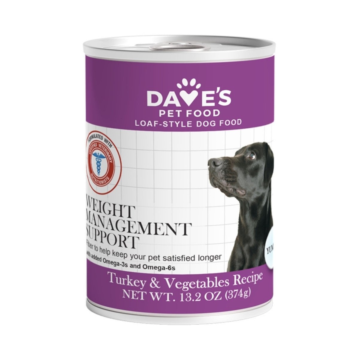 Dave's Pet Food Dog Weight Management Support 13.2oz. (Case of 12) - Pets Perfect