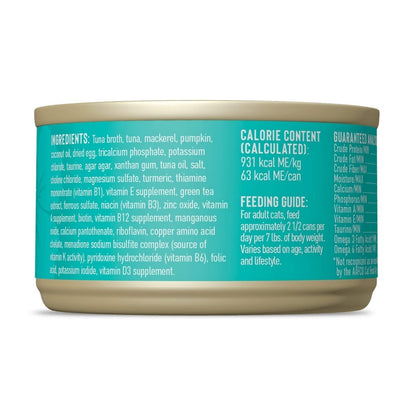 Tiki Pet Cat Silver Pate Tuna & Mackerel 2.4oz. (Case of 12) - Pets Perfect