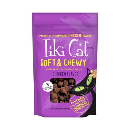 Tiki Pets Cat Soft & Chewy Chicken 6oz. - Pets Perfect