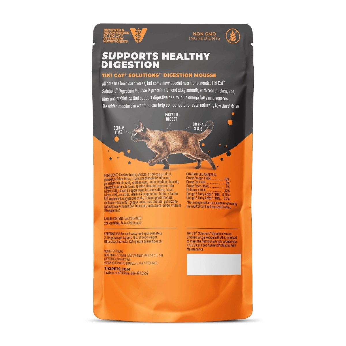 Tiki Pet Cat Solutions Topper Tummy 1.5oz. (Case of 12) - Pets Perfect