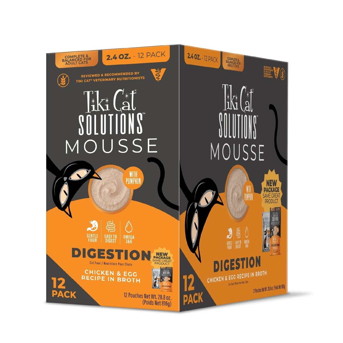 Tiki Pet Cat Solutions Topper Tummy 1.5oz. (Case of 12) - Pets Perfect