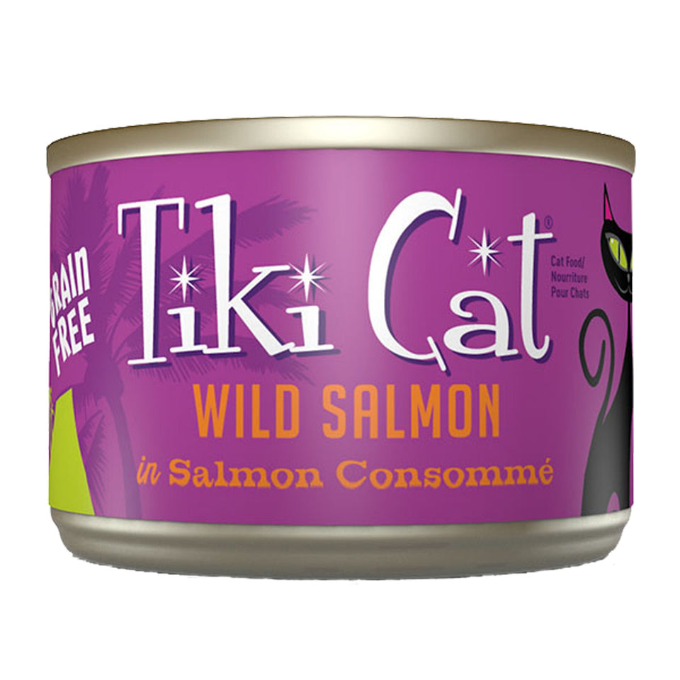 Tiki Pets Cat Luau Hanl Salmon 6 oz. 8 ct
