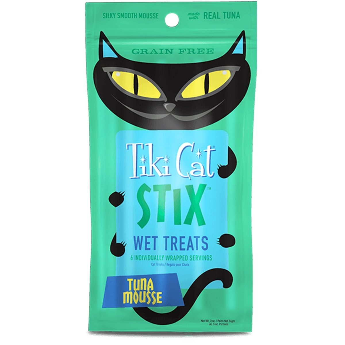 Tiki Pets Cat Stix Mousse Tuna 3oz. (Case of 12) - Pets Perfect