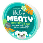 Tiki Pets Dog Mighty Chicken Duck 3 oz. 4 ct, view 2