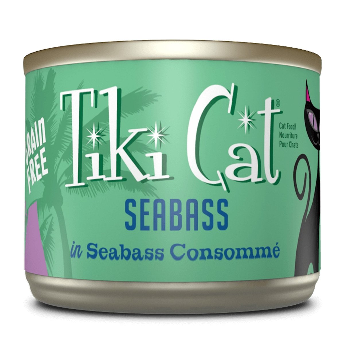 Tiki Pets Cat Luau Oahu Seabass 6oz. (Case of 8) - Pets Perfect
