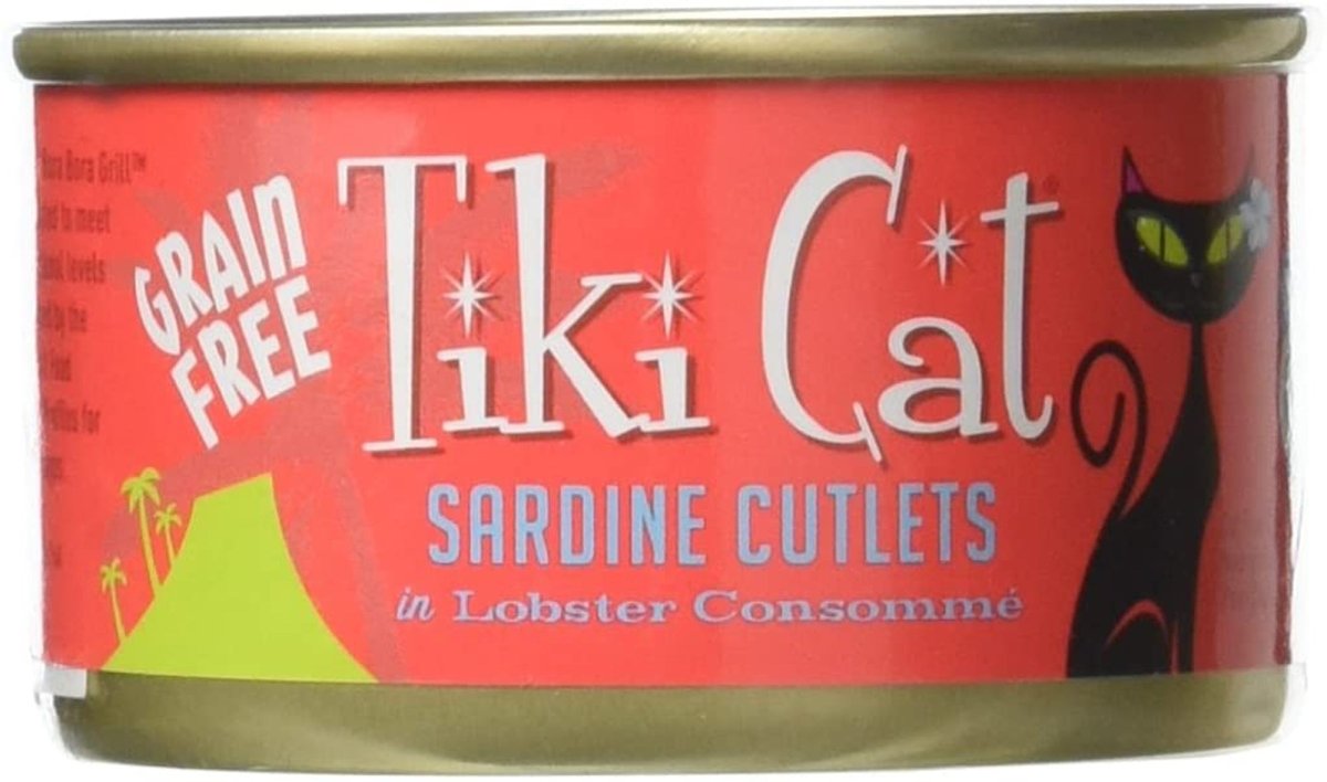 Tiki Pets Cat Hawaiian Grill Bora Bora Sardine Lobster 2.8oz. (Case of 12) - Pets Perfect
