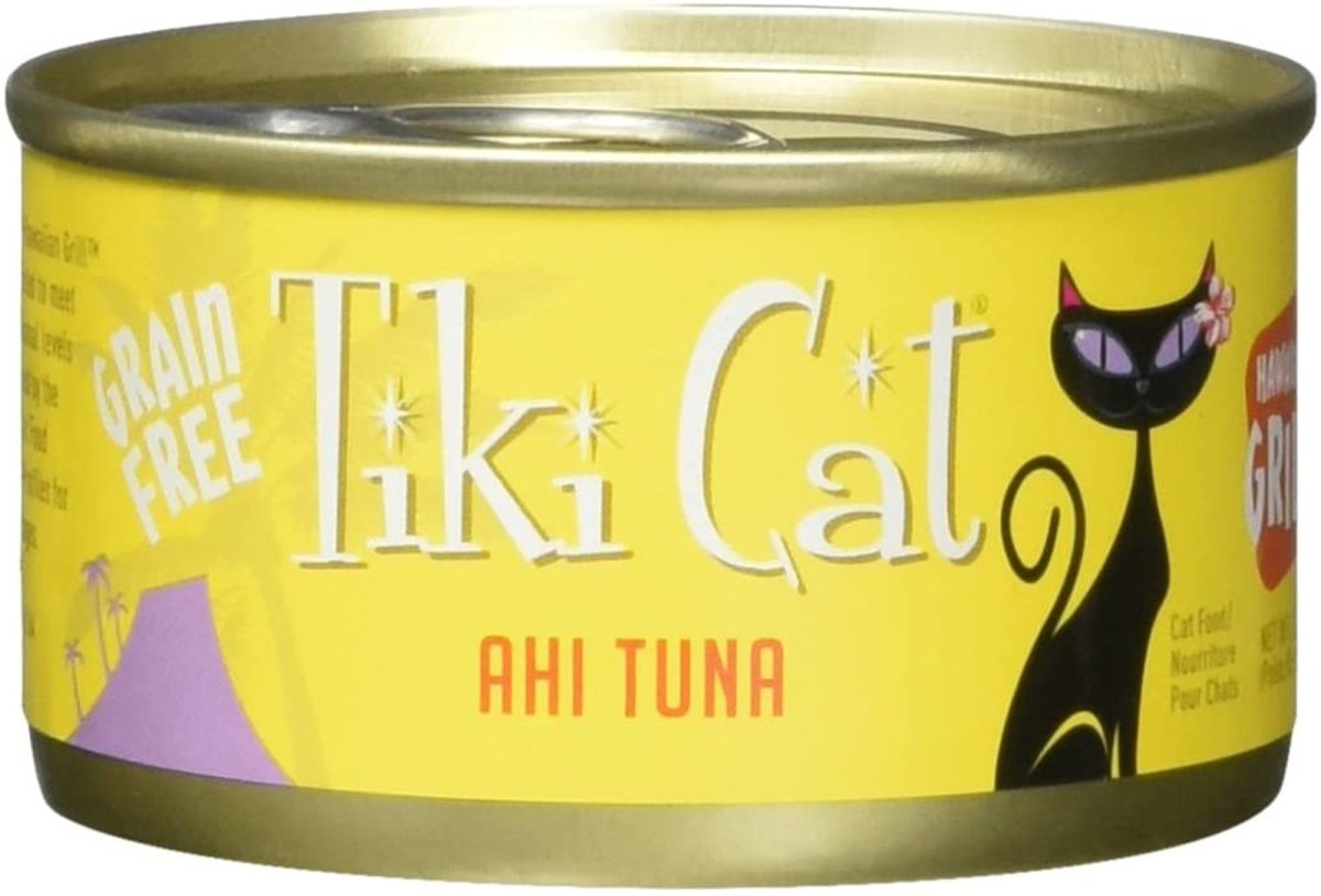 Tiki Pets Cat Hawaiian Grill Ahi Tuna 2.8oz. (Case of 12) - Pets Perfect