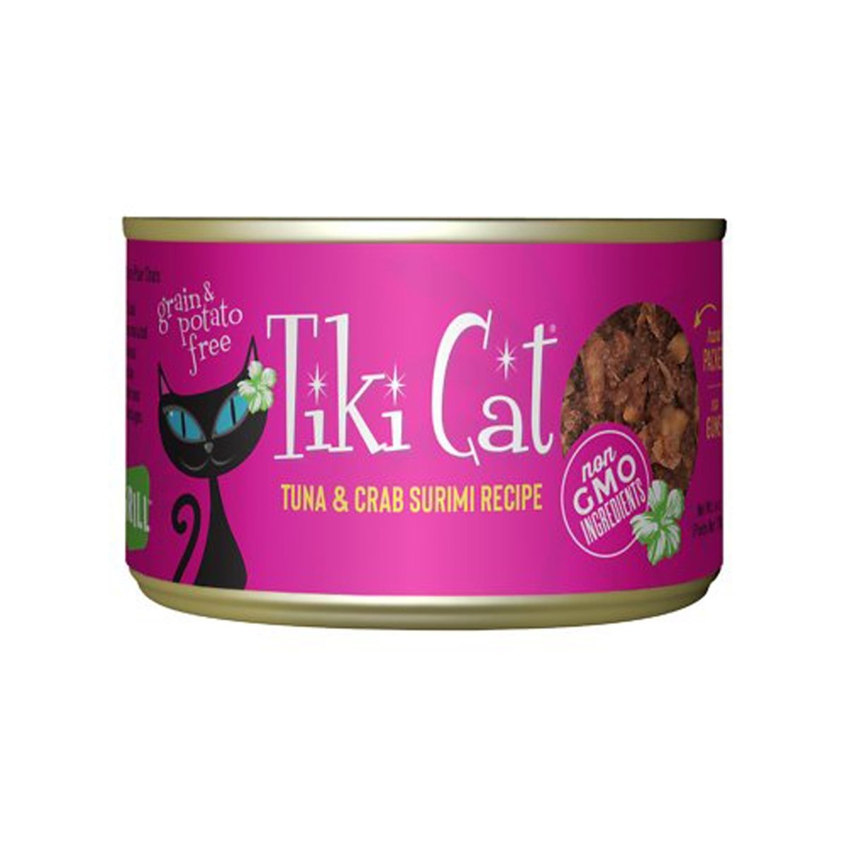Tiki Pets Cat Lanai Grill Tuna Crab 6oz. (Case of 8) - Pets Perfect