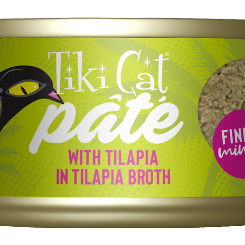 Tiki Pet Cat Luau Pate Tilapia 2.8 oz. 12 ct