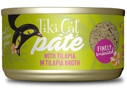 Tiki Pet Cat Luau Pate Tilapia 5.5oz. (Case of 8) - Pets Perfect