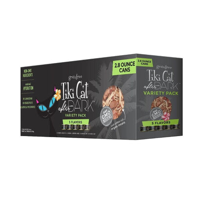 Tiki Pet Cat After Dark Pate 2.8Oz Variety Pack - Pets Perfect