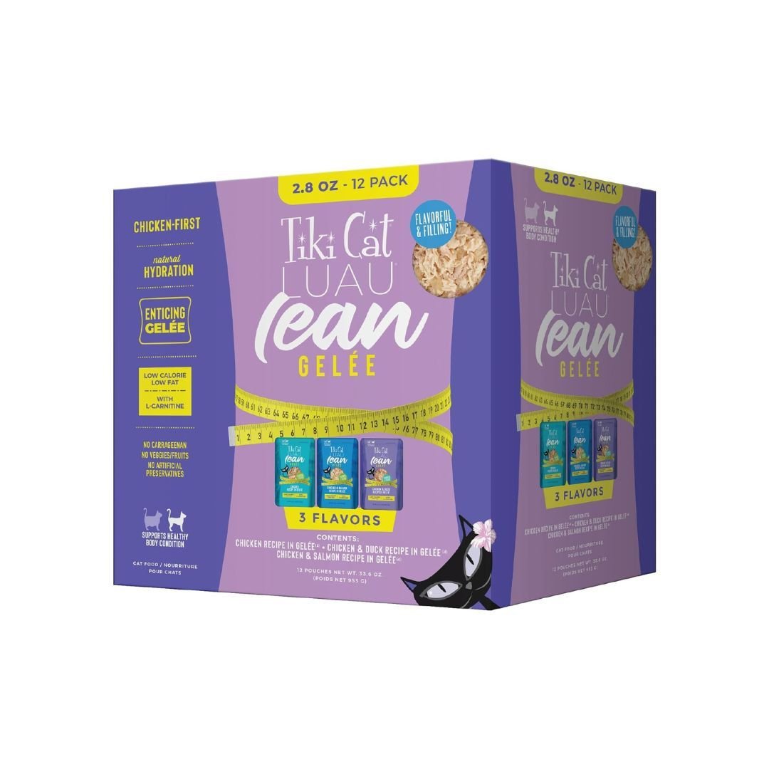 Tiki Pet Cat Luau Lean 2.8Oz Variety Pack - Pets Perfect