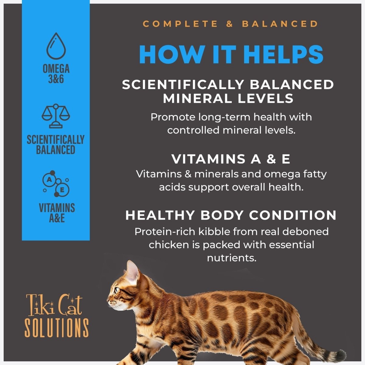 Tiki Pet Cat Solutions Mineral Balance Chicken 5.6Lb - Pets Perfect