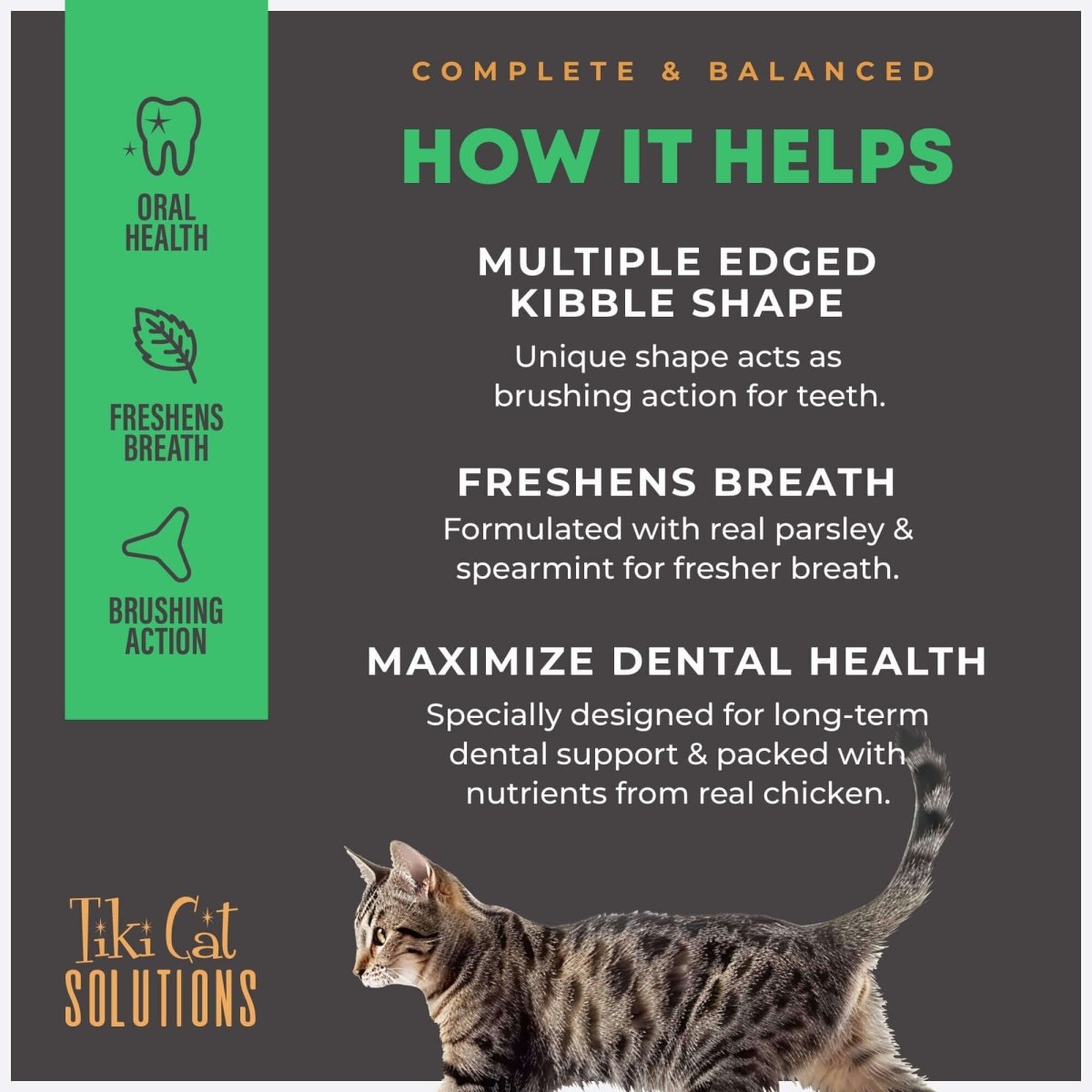 Tiki Pet Cat Solutions Dental Chicken 2.8Lb - Pets Perfect