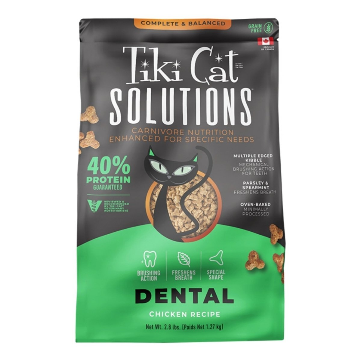 Tiki Pet Cat Solutions Dental Chicken 2.8Lb - Pets Perfect