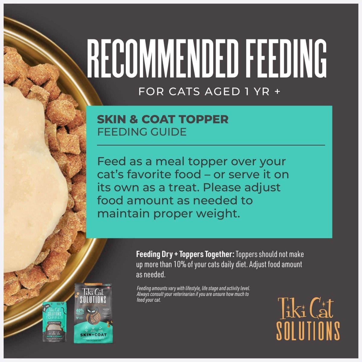 Tiki Pet Cat Solutions Skin & Coat Salmon 2.8Lb - Pets Perfect